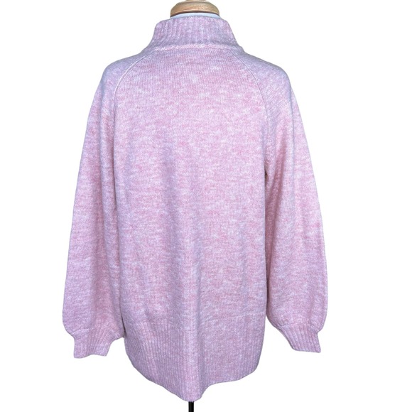 Lauren Conrad Pink Soft Wool Blend Sweater Medium NWT - Picture 7 of 16